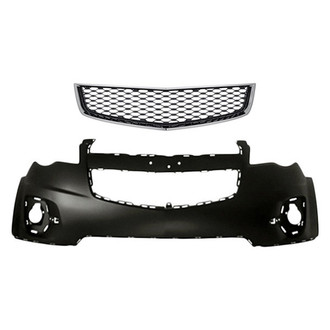 Alzare® - 2-Piece (Front Upper Bumper Cover, Lower Grille) (Standard Line)