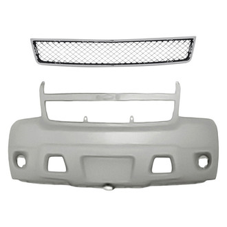 Alzare® - 2-Piece (Front Bumper Cover, Lower Grille) (CAPA Certified)