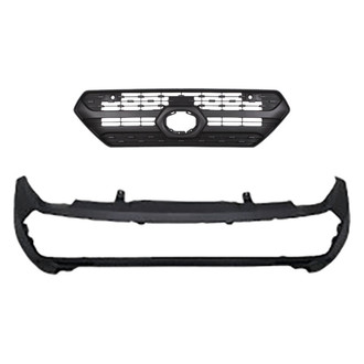 Alzare® - 2-Piece (Front Bumper Cover, Grille) (Standard Line)