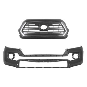 Alzare® - 2-Piece (Front Bumper Cover, Grille)