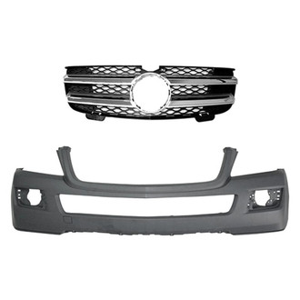 Alzare® - 2-Piece (Front Bumper Cover, Grille) (Standard Line)
