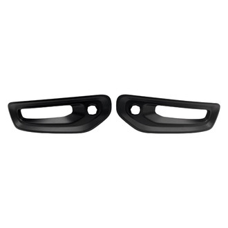 Alzare® - Front Driver and Passenger Side Fog Light Bezel Set (Standard Line)