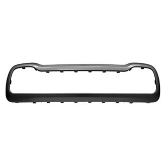 Alzare® - Front Center Bumper Cover Grille Molding (CAPA Certified)