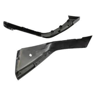 Alzare® - Front Driver and Passenger Side Bumper Cover Molding Set (Standard Line)