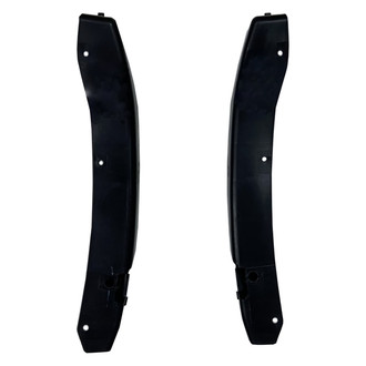 Alzare® - Front Outer Driver and Passenger Side Bumper Bracket Set (Standard Line)