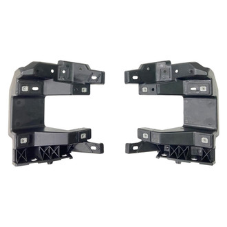 Alzare® - Front Driver and Passenger Side Fog Light Bracket Set (Standard Line)