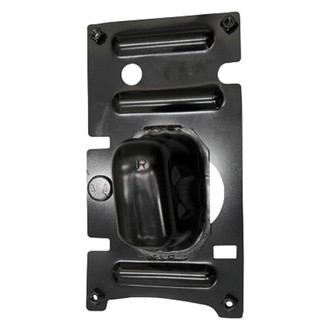 Alzare® - Front Lower Driver and Passenger Side Bumper Bracket Set (Standard Line)