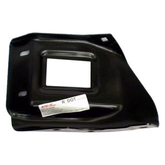 Alzare® CH1163100 - Rear Passenger Side Step Bumper Support Bracket (Standard Line)