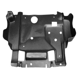 Alzare® CH1228109C - Front Center Engine Splash Shield (CAPA Certified)