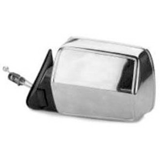 Alzare® - Driver Side Manual Remote View Mirror (Non-Heated, Non-Foldaway) (Standard Line)