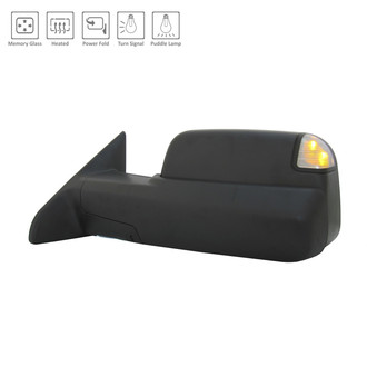 Alzare® - Driver Side Power View Mirror (Heated, Foldaway) (Standard Line)