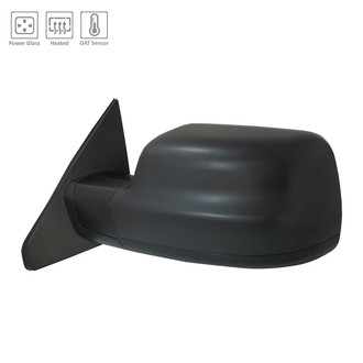 Alzare® - Driver Side Power View Mirror (Heated, Foldaway) (Standard Line)