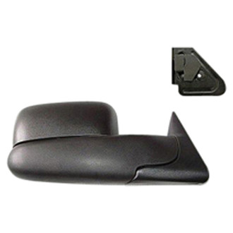 Alzare® - Passenger Side Manual Towing Mirror (Non-Heated, Foldaway) (Standard Line)
