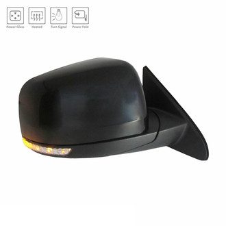 Alzare® - Passenger Side Power View Mirror (Heated, Foldaway) (Standard Line)