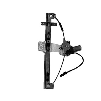 Alzare® - Front Driver Side Power Window Regulator and Motor Assembly