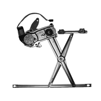 Alzare® - Front Passenger Side Power Window Regulator and Motor Assembly