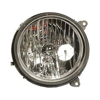 Alzare® - Passenger Side Replacement Headlight (CAPA Certified)
