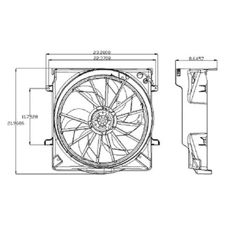 Alzare® - Engine Cooling Fan Assembly
