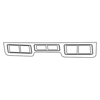Alzare® - Front Center Bumper Impact Strip (Standard Line)