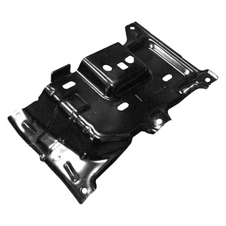 Alzare® - Front Driver Side Bumper Mounting Bracket Plate (CAPA Certified)