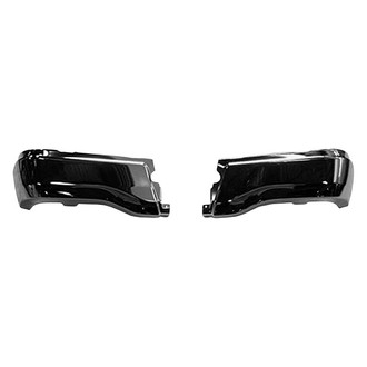 Alzare® - Rear Driver and Passenger Side Bumper Face Bar Set (Standard Line)