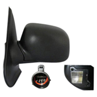Alzare® - Driver Side Power Remote View Mirror (Non-Heated, Foldaway) (Standard Line)