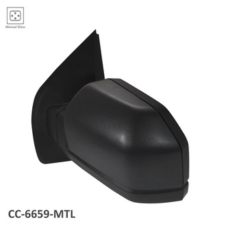 Alzare® - Driver Side Manual Towing Mirror (Non-Heated, Foldaway) (Standard Line)