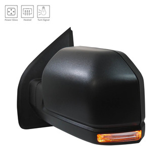 Alzare® - Driver Side Power View Mirror (Heated, Non-Foldaway) (Standard Line)