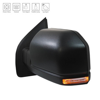 Alzare® - Driver Side Power View Mirror (Heated) (Standard Line)