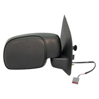 Alzare® - Passenger Side Power Remote View Mirror (Non-Heated, Foldaway) (Standard Line)