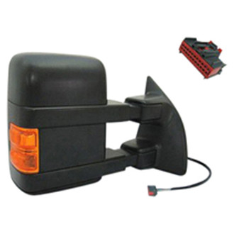 Alzare® - Passenger Side Power Towing Mirror (Heated, Foldaway) (Standard Line)