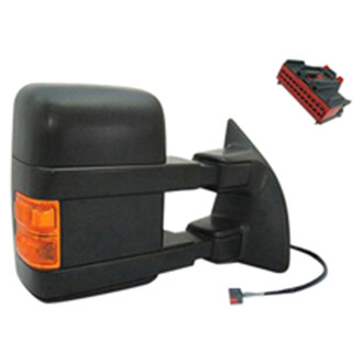 Alzare® - Passenger Side Power Towing Mirror (Heated, Foldaway) (Standard Line)