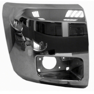 Alzare® - Front Outer Passenger Side Bumper End (CAPA Certified)