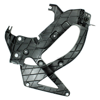 Alzare® GM1063124C - Front Outer Passenger Side Bumper Mounting Bracket (CAPA Certified)