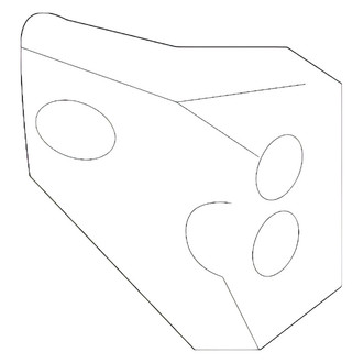 Alzare® - Passenger Side Frame Support Bracket (Standard Line)