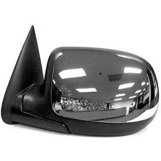 Alzare® - Driver Side Manual Remote View Mirror (Non-Heated, Foldaway) (Standard Line)