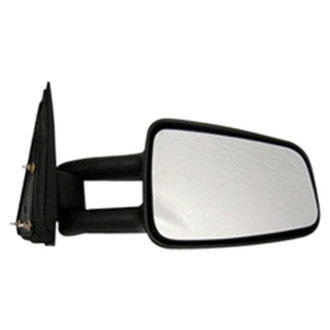 Alzare® - Passenger Side Manual Towing Mirror (Non-Heated, Foldaway) (Standard Line)