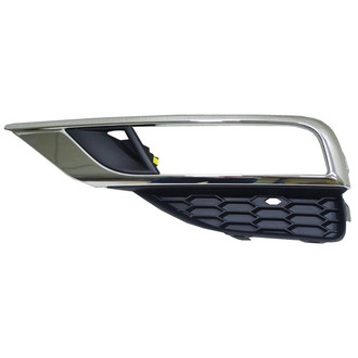 Alzare® - Front Driver Side Fog Light Bezel (Standard Line)