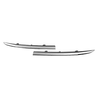 Alzare® - Center Driver Side Grille Molding (CAPA Certified)