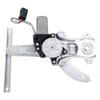 Alzare® - Rear Driver Side Power Window Regulator and Motor Assembly