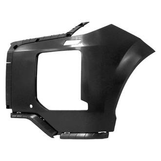 Alzare® - Front Driver Side Bumper Cover (CAPA Certified)