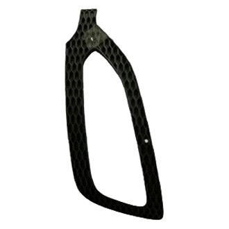 Alzare® - Front Driver Side Fog Light Trim (CAPA Certified)