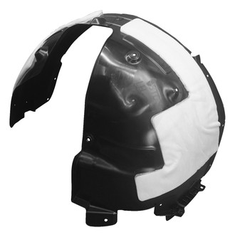 Alzare® - Front Driver Side Fender Liner (CAPA Certified)