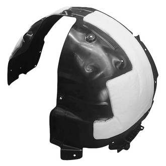 Alzare® - Front Driver Side Fender Liner (CAPA Certified)