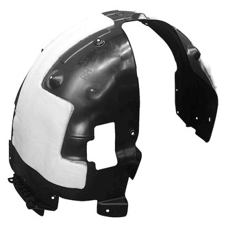 Alzare® - Front Passenger Side Fender Liner (CAPA Certified)