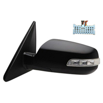 Alzare® - Driver Side Power View Mirror (Heated, Foldaway) (Standard Line)