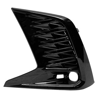Alzare® - Front Outer Driver Side Bumper Cover Grille (Standard Line)