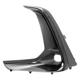 Alzare® LX1038161 - Front Driver Side Bumper Grille (Standard Line)