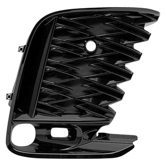Alzare® - Front Outer Passenger Side Bumper Cover Grille (Standard Line)