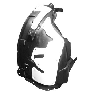 Alzare® - Front Rearward Driver Side Fender Liner Rear Section (CAPA Certified)